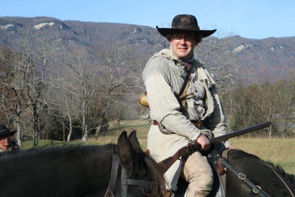 Scott as Daniel Boone
